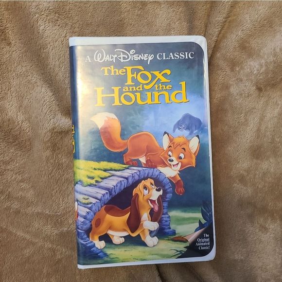 Rare Vintage Black Diamond Walt Disney The Fox and the Hound VHS Tape - Picture 1 of 9
